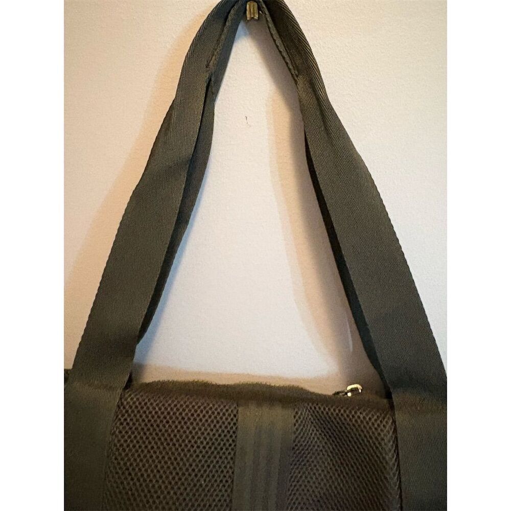 Adidas Quilted Tote Bag Black Unisex Spacious Interior Durable Straps - Picture 7 of 7